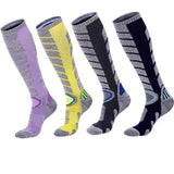 Ski Socks Outdoor Warm Breathable Thick Quick-Dry Long Sports and Hiking