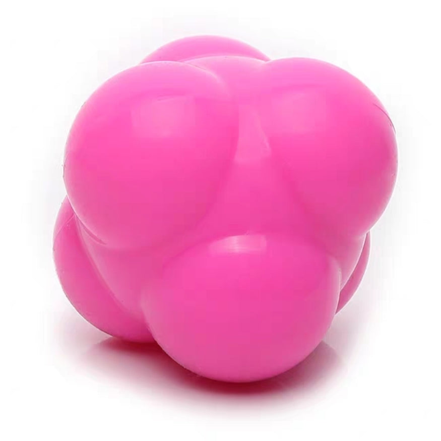 AMB Sports Reaction Agility Balls with Carry Pouch - Sharpen Reflexes!