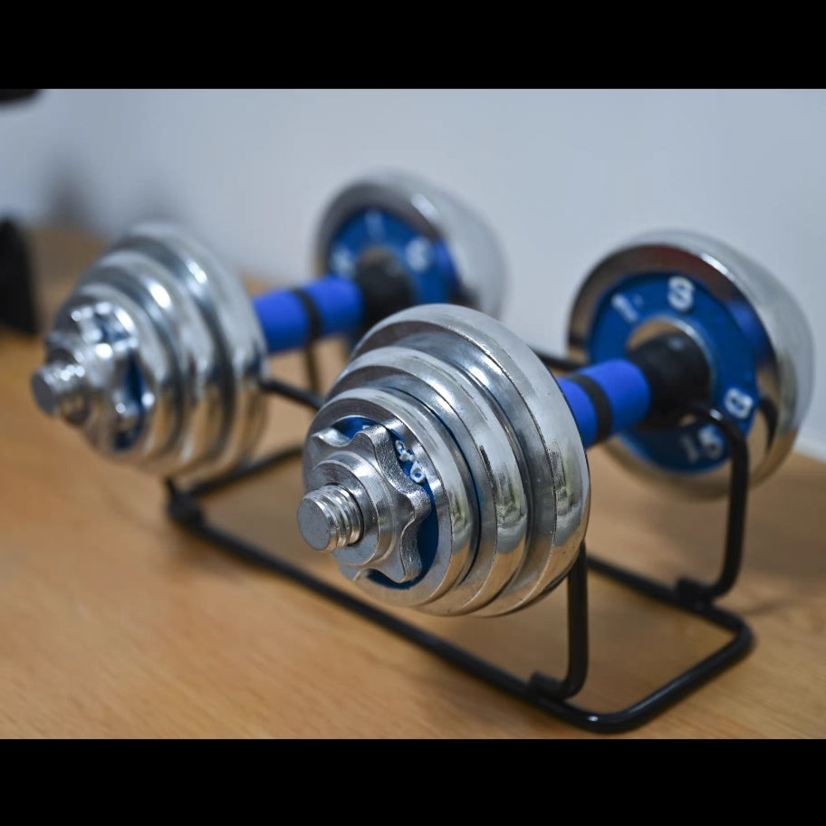 Dumbbell Rack Compact Durable Barbell Storage Stand For Home Office Gym Accessories