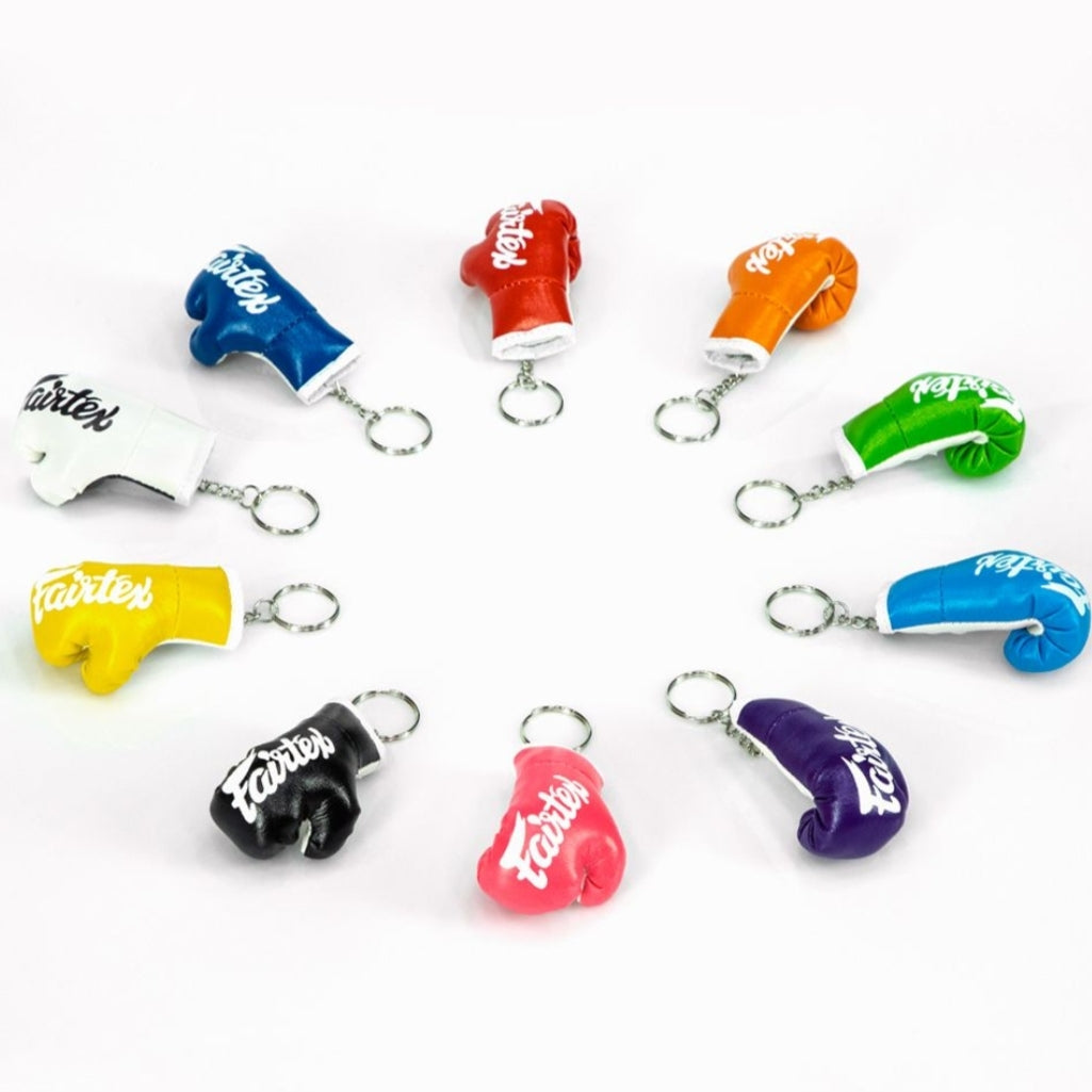 Fairtex KC1 Boxing Glove Key Chain Souvenir Collectibles Key Ring Muay Thai