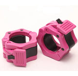 Olympic Barbell Clamps, Quick Release Non-Slip Barbell Collars Clips for 5cm Bars