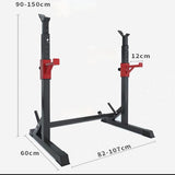 Barbell Rack Squat Stand Adjustable Bench Press Gym Home Fitness Weight Storage Rack