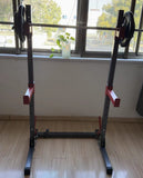 Barbell Rack Squat Stand Adjustable Bench Press Gym Home Fitness Weight Storage Rack