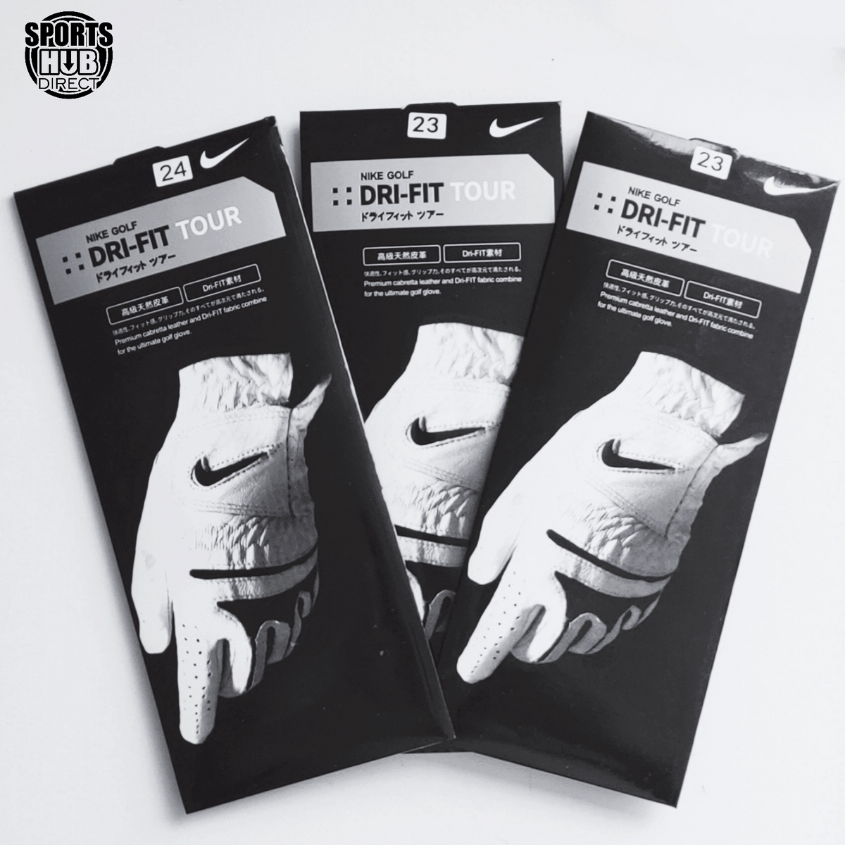 Nike Dri Fit Tour Golf Glove Lefthand White Size Sports Hub Direct