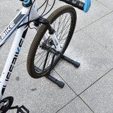 Single Slot Bike Cycling Rack for Front and Rear Wheels