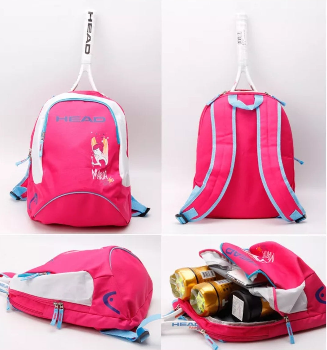 Head Kids Tennis Backpack Bag Novak Djokovic /Maria Sharapova Collection
