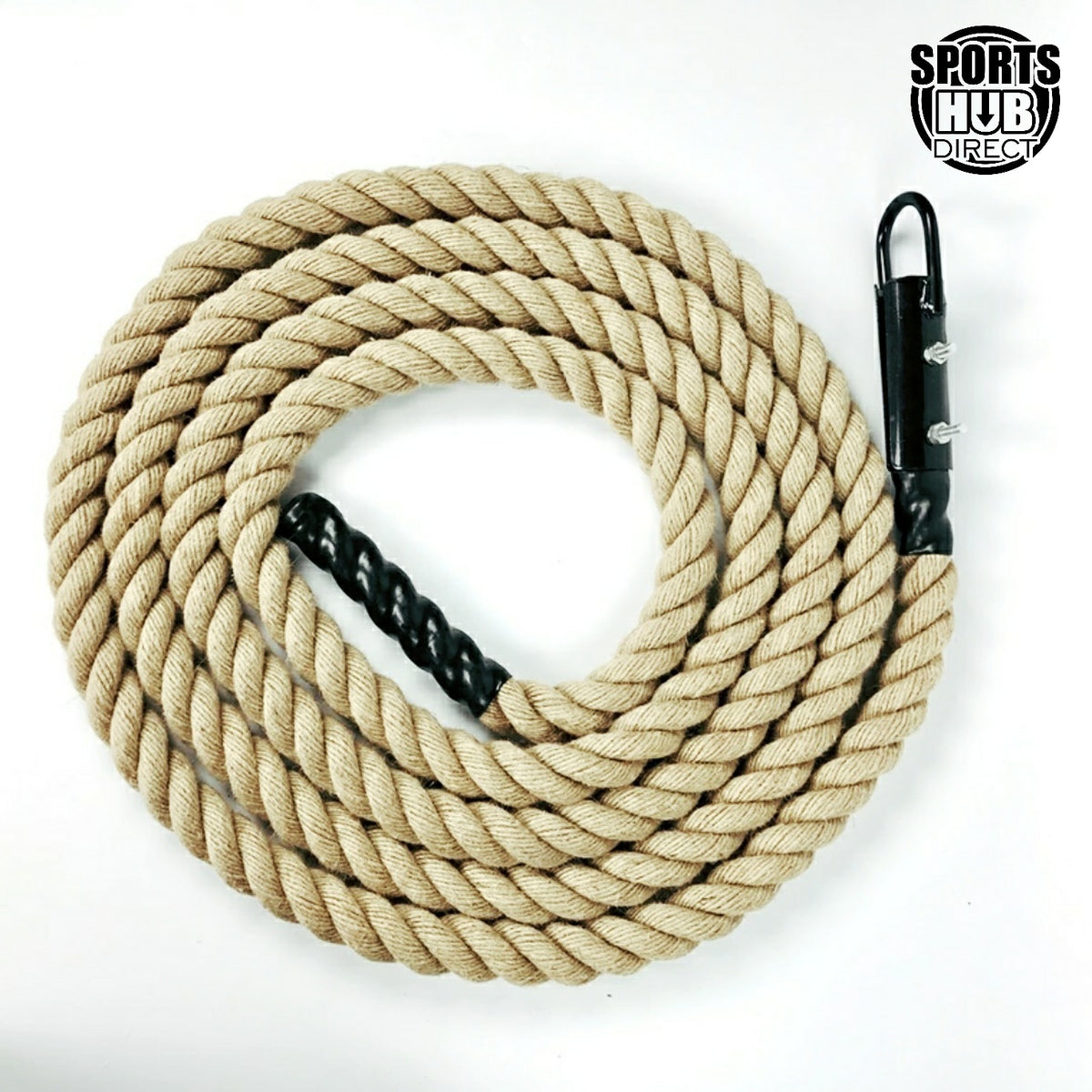 Climbing Rope with Ceiling Hook Attachment for CrossFit Obstacle Cours –  Sports Hub Direct
