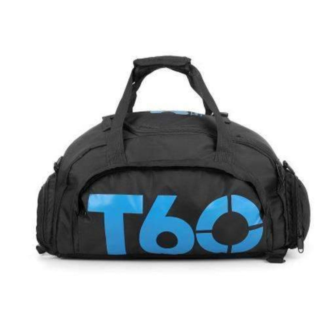 T60 Sports Gym Fitness Backpack Duffle Bag (with Shoe compartment)