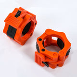 Olympic Barbell Clamps, Quick Release Non-Slip Barbell Collars Clips for 5cm Bars