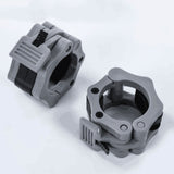 Olympic Barbell Clamps, Quick Release Non-Slip Barbell Collars Clips for 5cm Bars