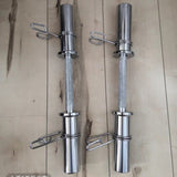 AMB Sports Olympic Dumbbell Bars with Spring Collars