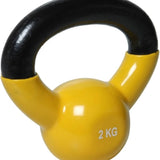AMB Sports Large Handle Vinyl Coating Anti-slip Cast Iron Kettlebells