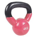 AMB Sports Large Handle Vinyl Coating Anti-slip Cast Iron Kettlebells