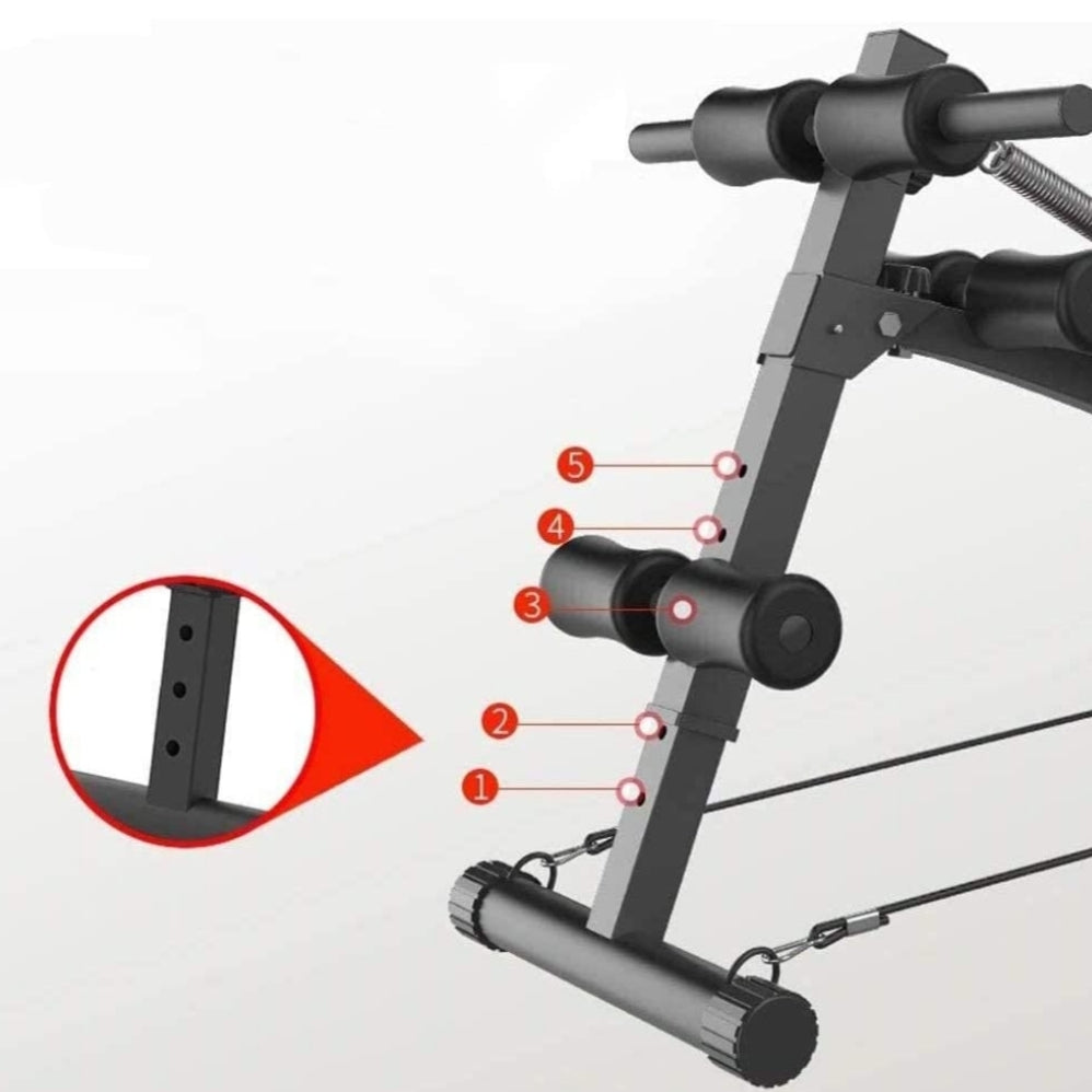 Foldable Sit-up Workout Decline Bench