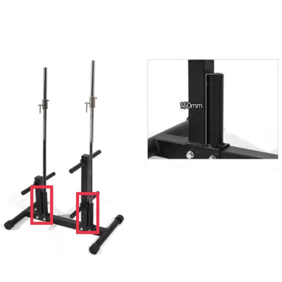 AMB Sports Compact Weight and Barbell Gym Storage Rack