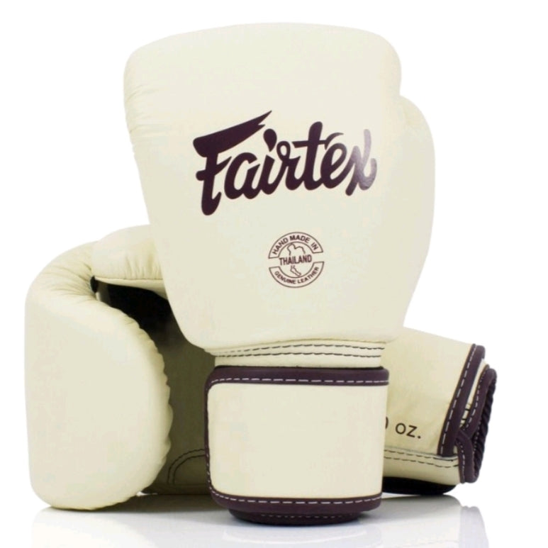 Fairtex BGV16 Single Colour Full Leather Boxing Muay Thai Gloves