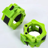 Olympic Barbell Clamps, Quick Release Non-Slip Barbell Collars Clips for 5cm Bars
