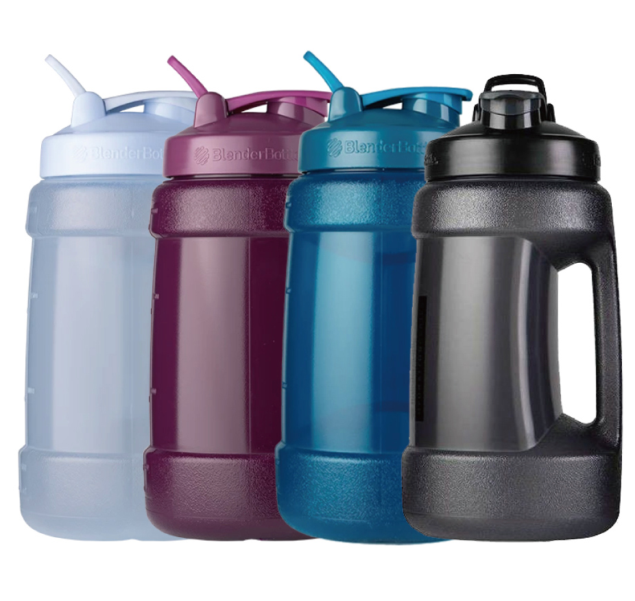 BLENDER BOTTLE Hydration Koda Full Color drinking bottle blue with cleaning  brush 2200ml - LATVIN.COM online shopping - best choice!