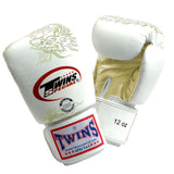 Twins Signature All Leather Dragon Boxing Muay Thai Gloves