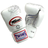 Twins Signature All Leather Dragon Boxing Muay Thai Gloves