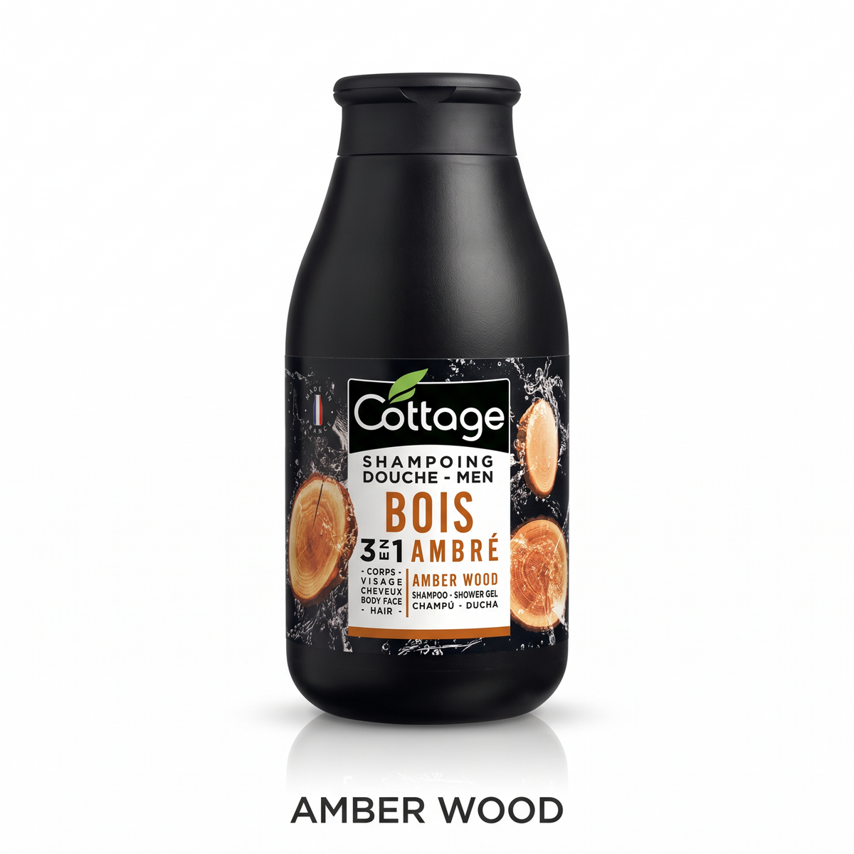 Cottage Men 3-in-1 Perfumed Sports Shampoo Shower 250ml — Hair, Face & Body Wash