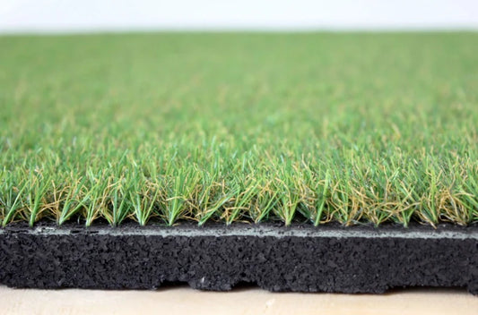 Artificial Indoor Grass Turf Gym Fitness Flooring Tiles