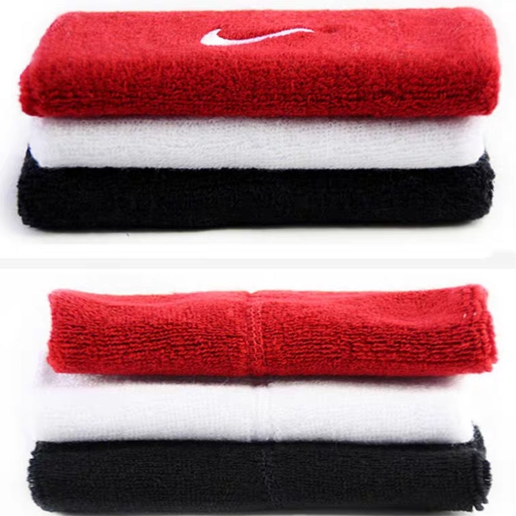 Swoosh Double Wide Wristband Sweatband