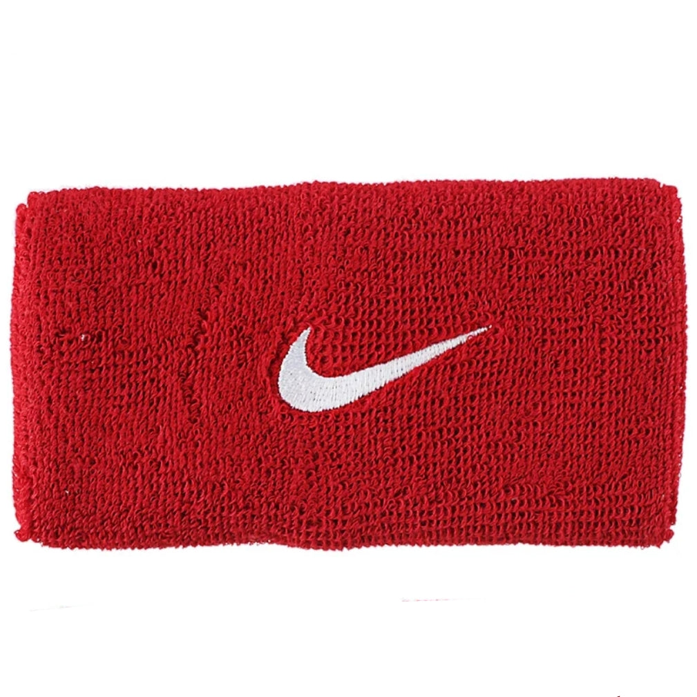Swoosh Double Wide Wristband Sweatband