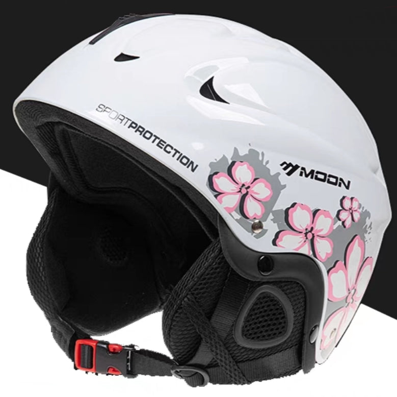 Moon Ski Helmet Ultralight Extreme Sports Snow Skiing Snowboard Skateboard Helmet Size 52-64 cm