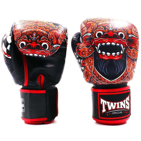 Twins FBGVL3-59 Black & Red Barong Boxing Gloves