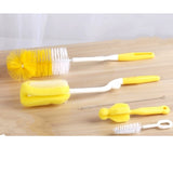 5pcs Sports Bottle Cleaning Brush Set - Long / Short / Narrow / Wide Cleaner For Bottle Washing