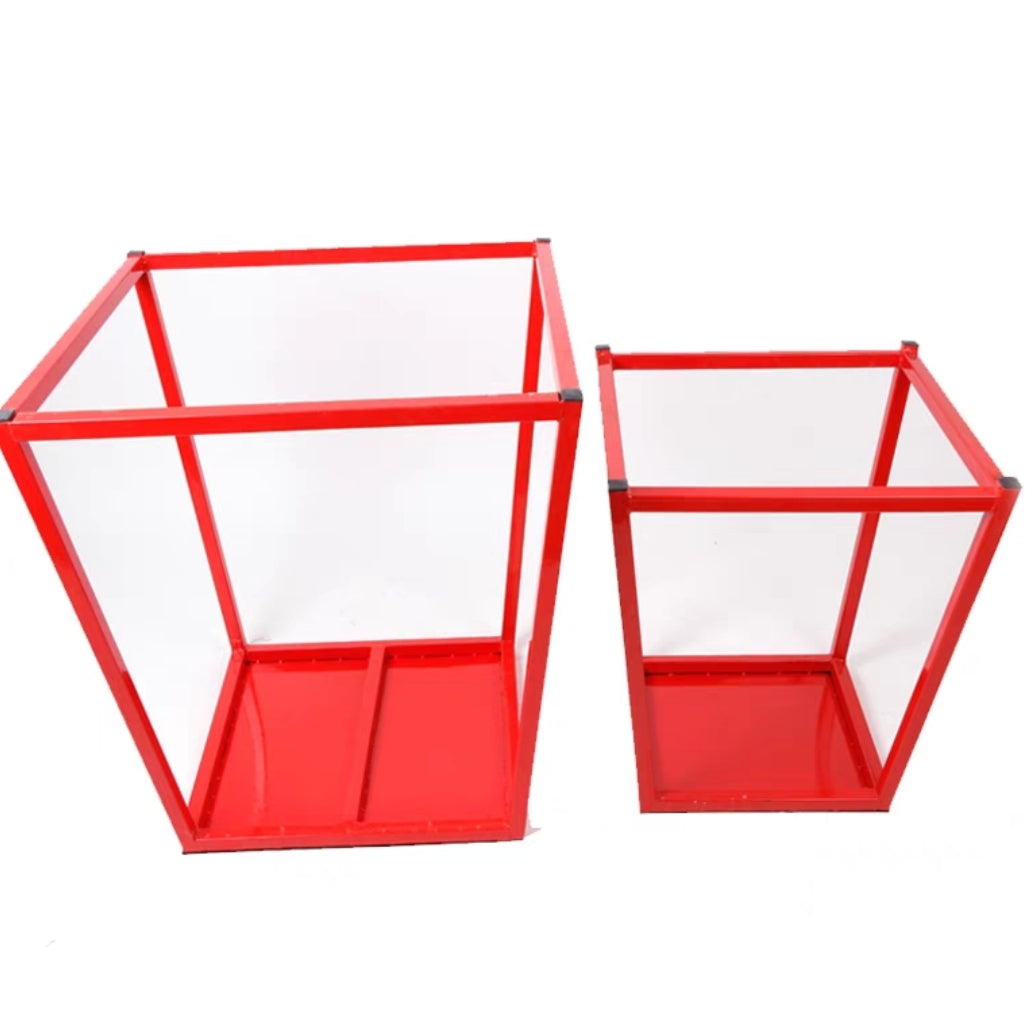 AMB Sports Stackable Steel Plyometric Box Set - 5 Different Levels