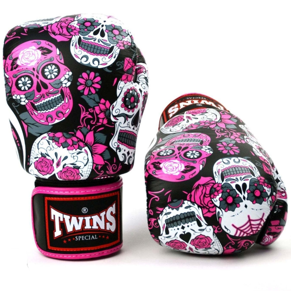 Twins Special Skull Boxing Muay Thai Gloves FBGVL3-53