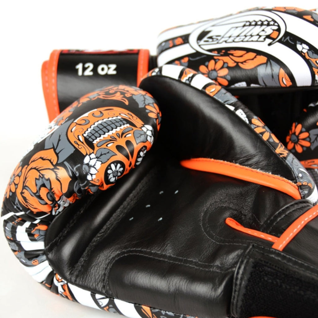 Twins Special Skull Boxing Muay Thai Gloves FBGVL3-53