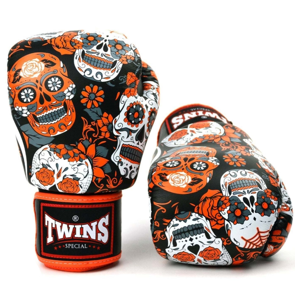 Twins Special Skull Boxing Muay Thai Gloves FBGVL3-53