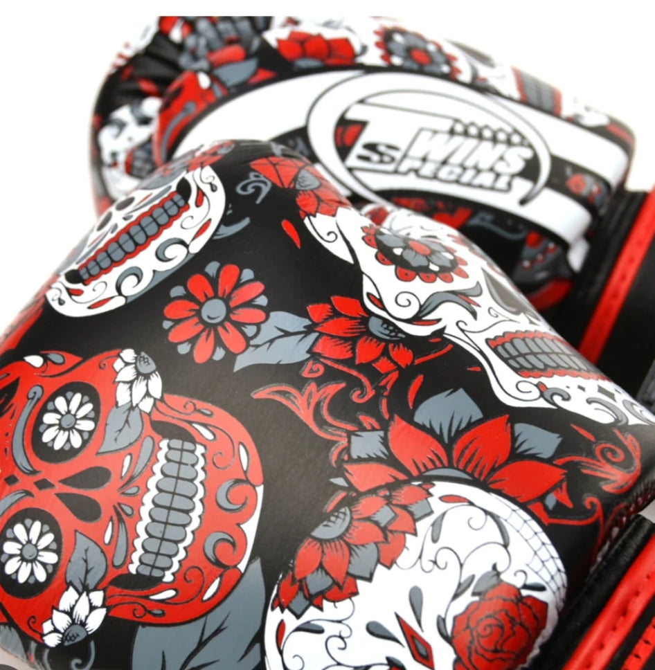 Twins Special Skull Boxing Muay Thai Gloves FBGVL3-53