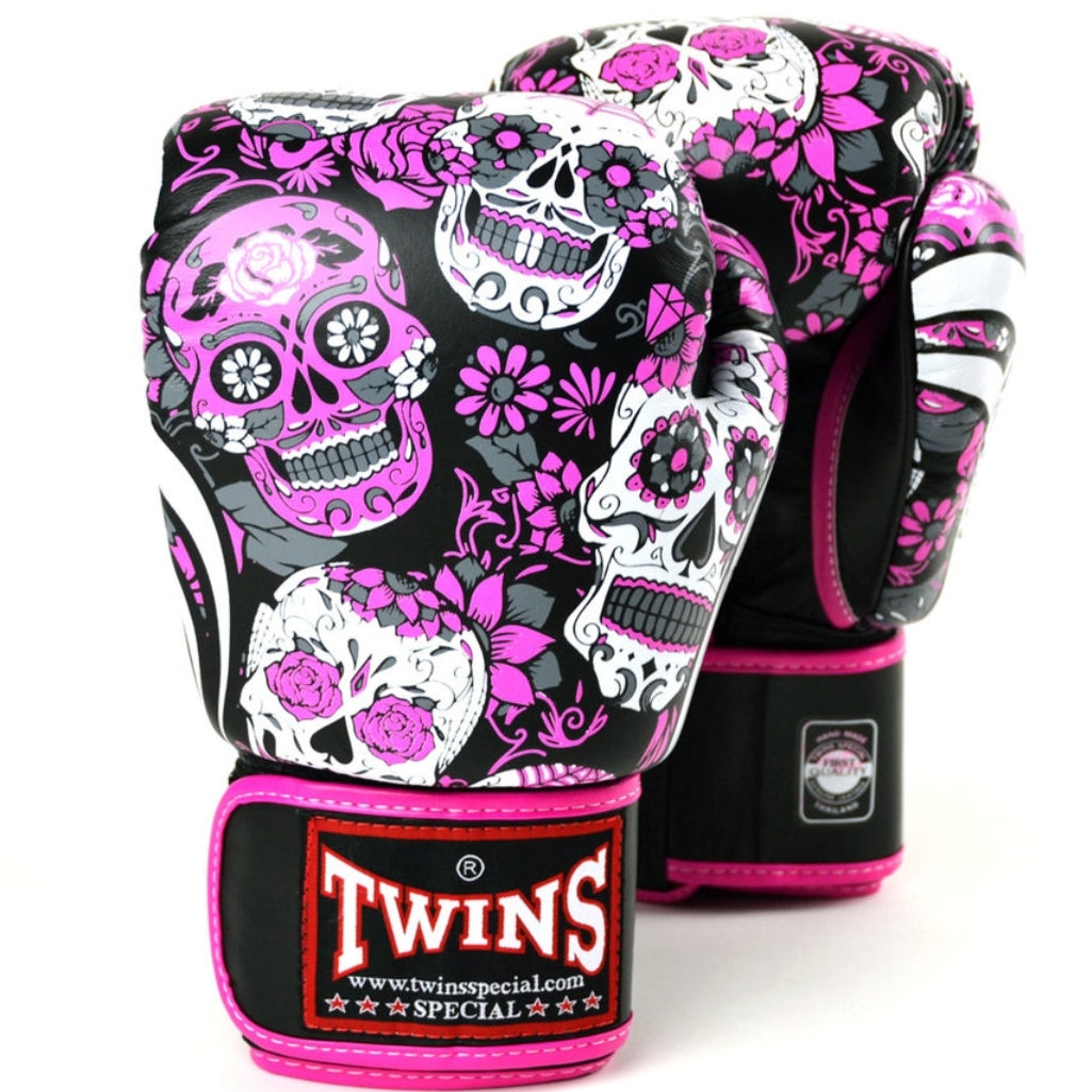 Twins Special Skull Boxing Muay Thai Gloves FBGVL3-53