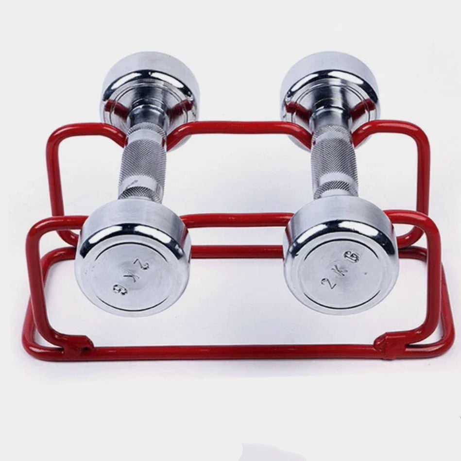 Dumbbell Rack Compact Durable Barbell Storage Stand  For Home Office Gym Accessories