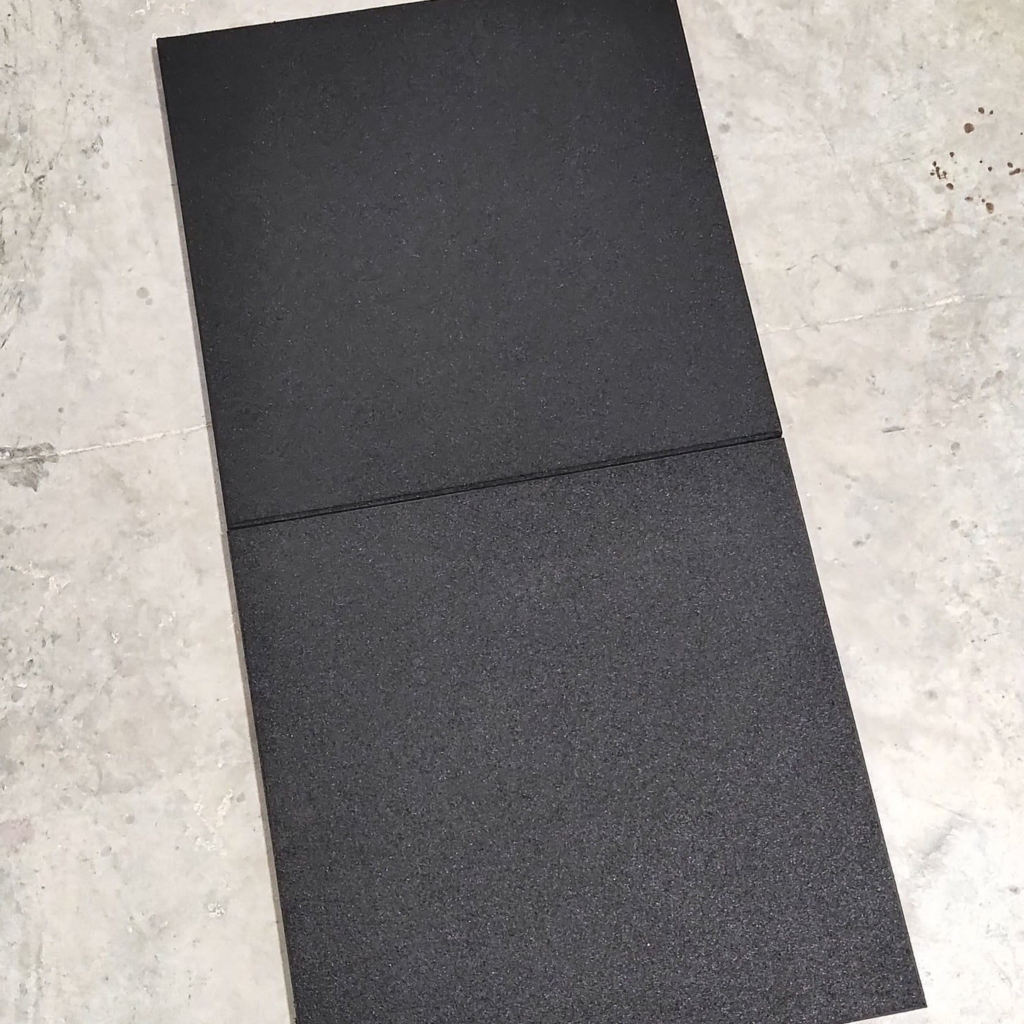 Pro Rubber Home Gym Mats Heavy Duty EDPM Tiles 50cm X 50cm  with 15mm 20mm 25mm Thickness