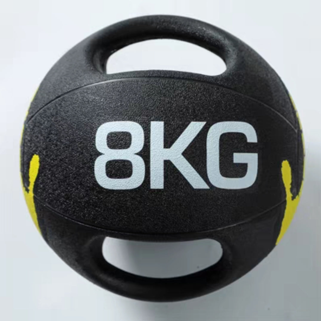 Double Handle Medicine Ball - Weight from 3kg - 10kg
