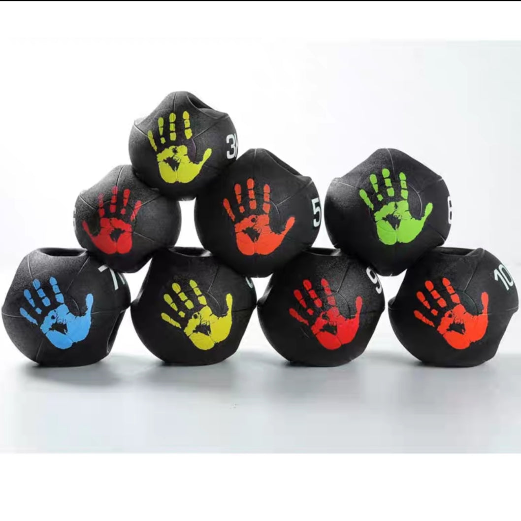 Double Handle Medicine Ball - Weight from 3kg - 10kg