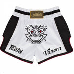 Fairtex Varon and Muay Thai White Shorts Boxing BS1712 and BS1707