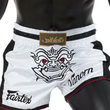 Fairtex Varon and Muay Thai White Shorts Boxing BS1712 and BS1707