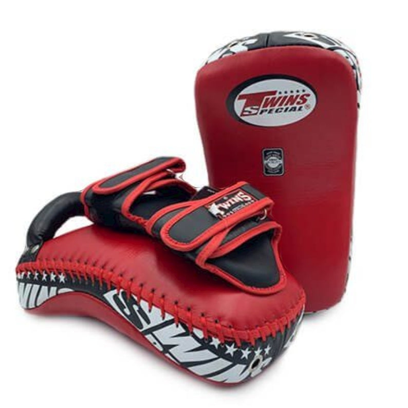 Twins KPL12 Real Leather Muay Thai Kick Pads