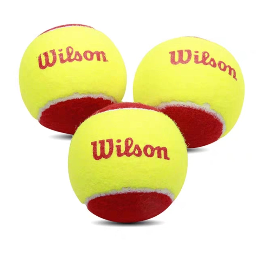 Wilson Stage 3 Red Dot Training Pack of 3 Tennis Balls