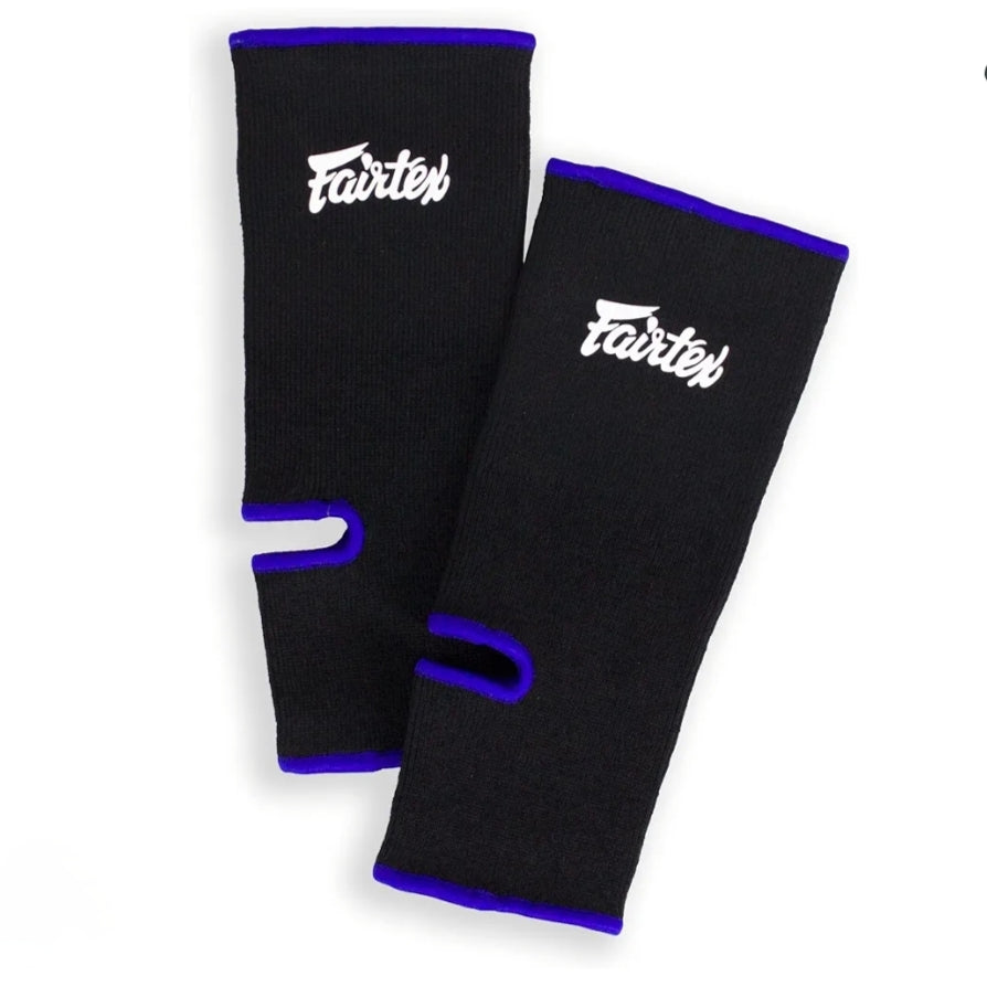 Fairtex AS1 Adult Muay Thai Boxing Ankle Shin Supports MMA Kickboxing