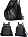 Basketball Backpack Sling Carrybag All Sports Gym Travel Bag Including Soccer, Volleyball, Football