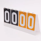 4 Digit Portable Flip Foldable Scoreboard