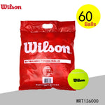 Wilson Unpressurized Tennis Ball 60 Training Balls