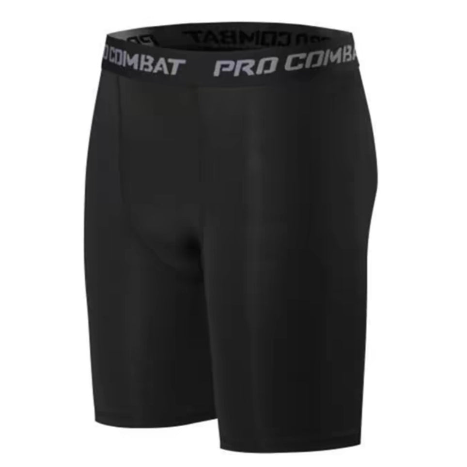 AMB Sports Pro Combat Compression Training Gym Fitness Workout Shorts